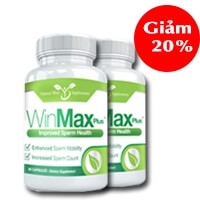 Combo 2 lọ Winmax Plus hỗ trợ điều trị xuất tinh sớm