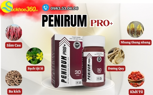 thành phần chính của penirum pro