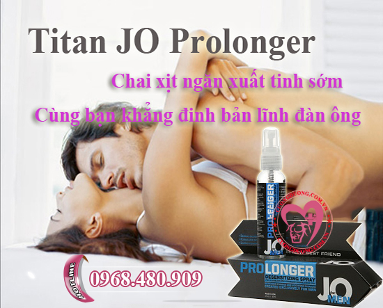  Titan JO Prolonger - Thuốc xịt chống xuất tinh sớm